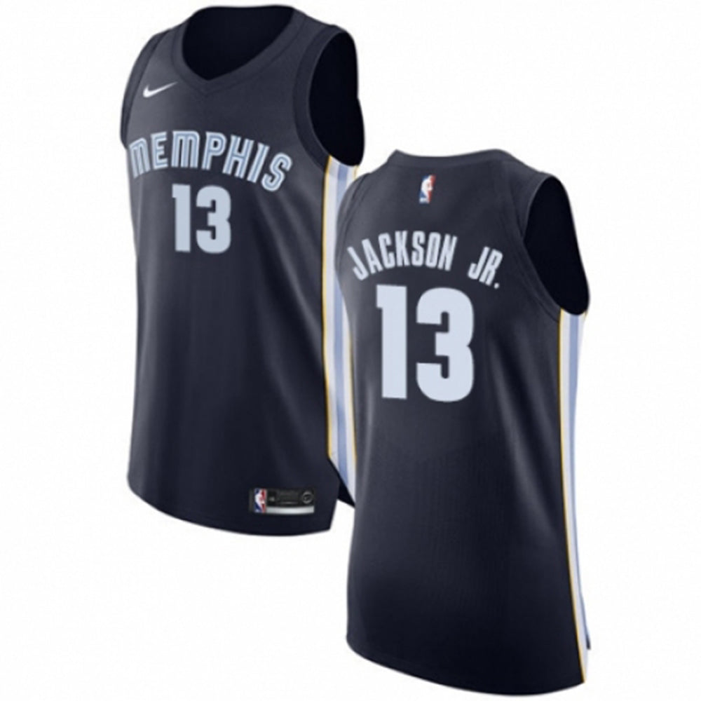 Grizzlies No13 Jaren Jackson Jr. Navy Blue Basketball Swingman Icon Edition Jersey